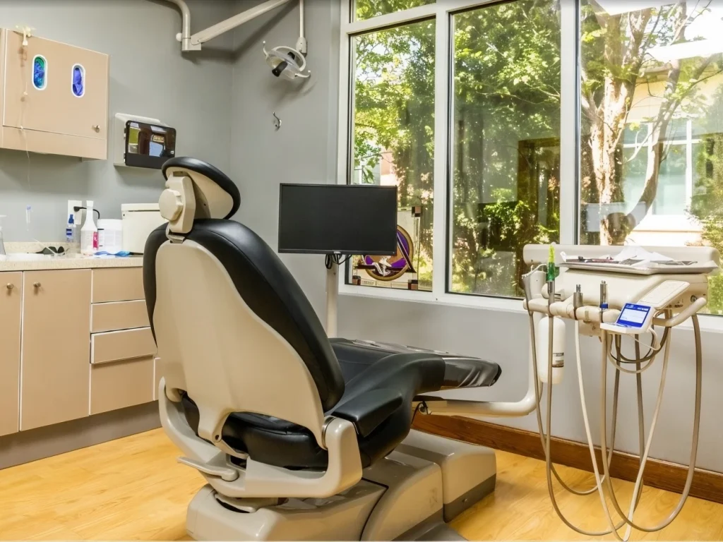 Comfortable dental chair at Pioneer Greens Dentistry | Dentist in Lincoln, NE