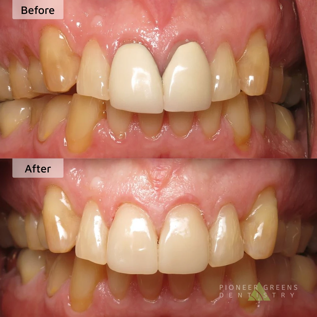 dental crowns before and after | same-day crowns in Lincoln, NE